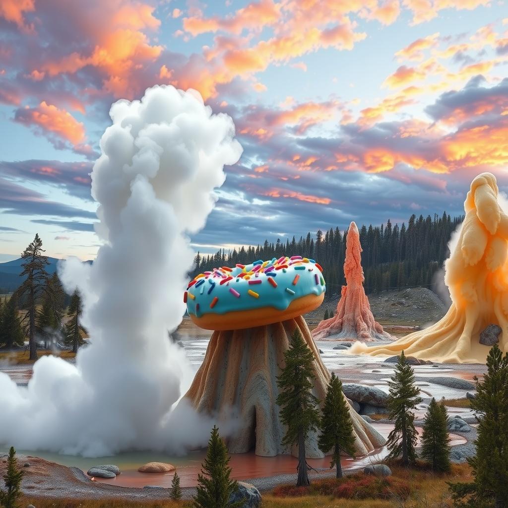 The Donut Geyser Basin Adventure