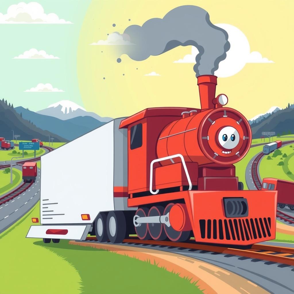 Iron Giants: Trucks and Trains