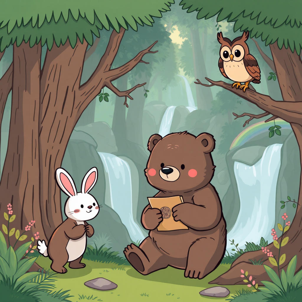 The Big Adventure Of Little Bear And Bunny...