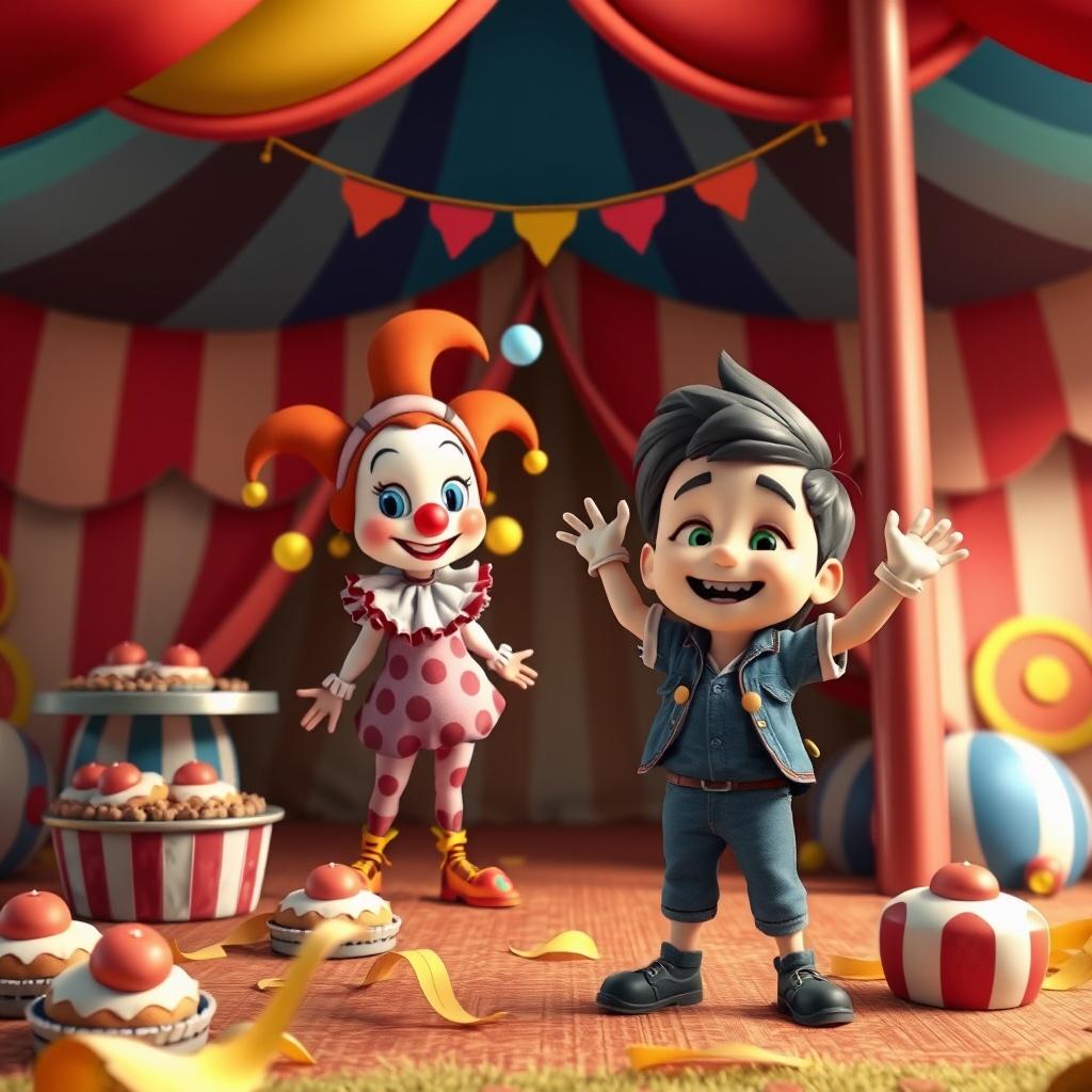 The Whimsical Circus Mishaps