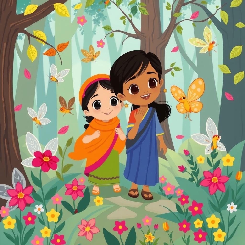 Rani's Magical Journey Through India's Seasons