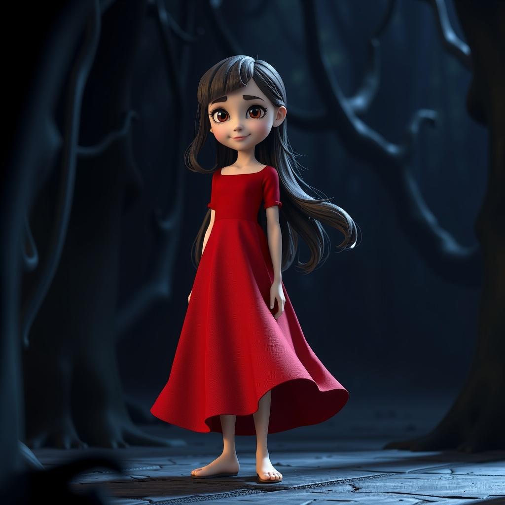 The Girl in the Red Dress