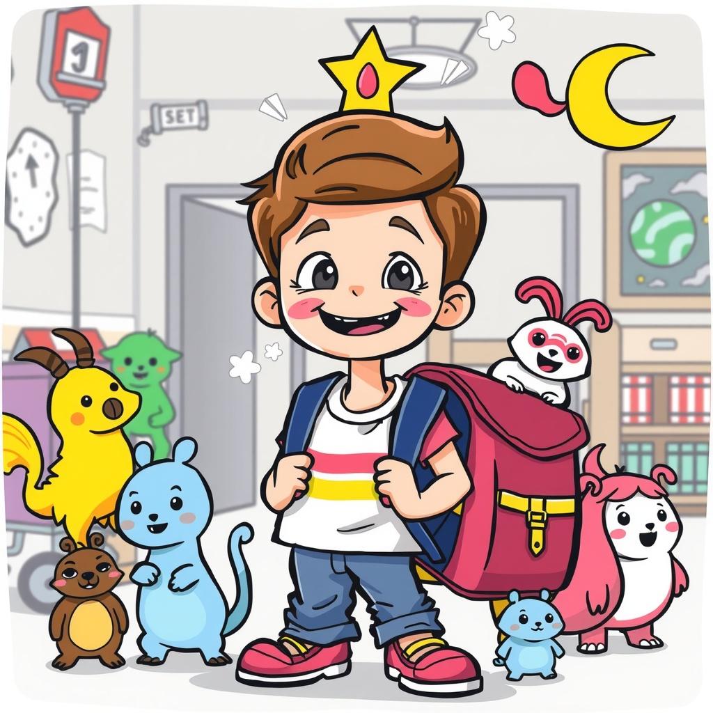 Benny and the Talking Backpack