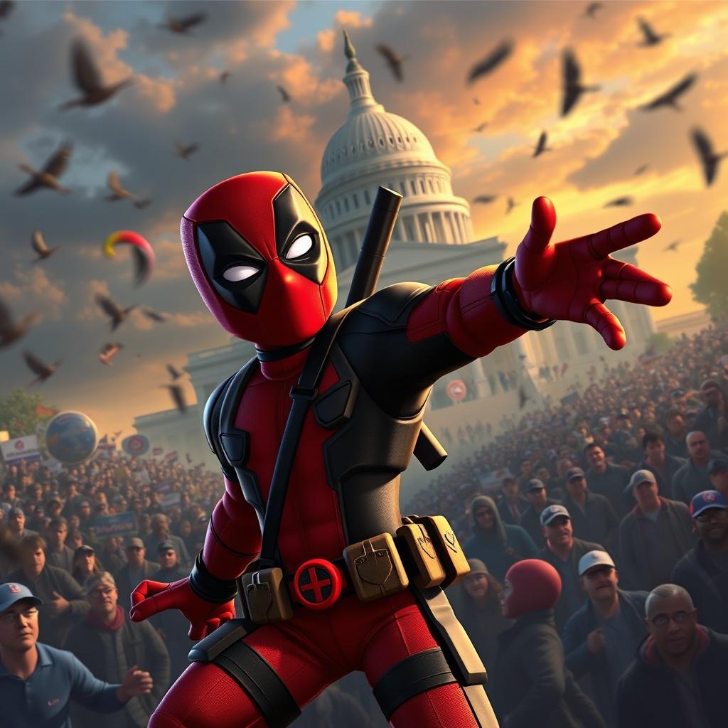 Kid Deadpool Saves the Day