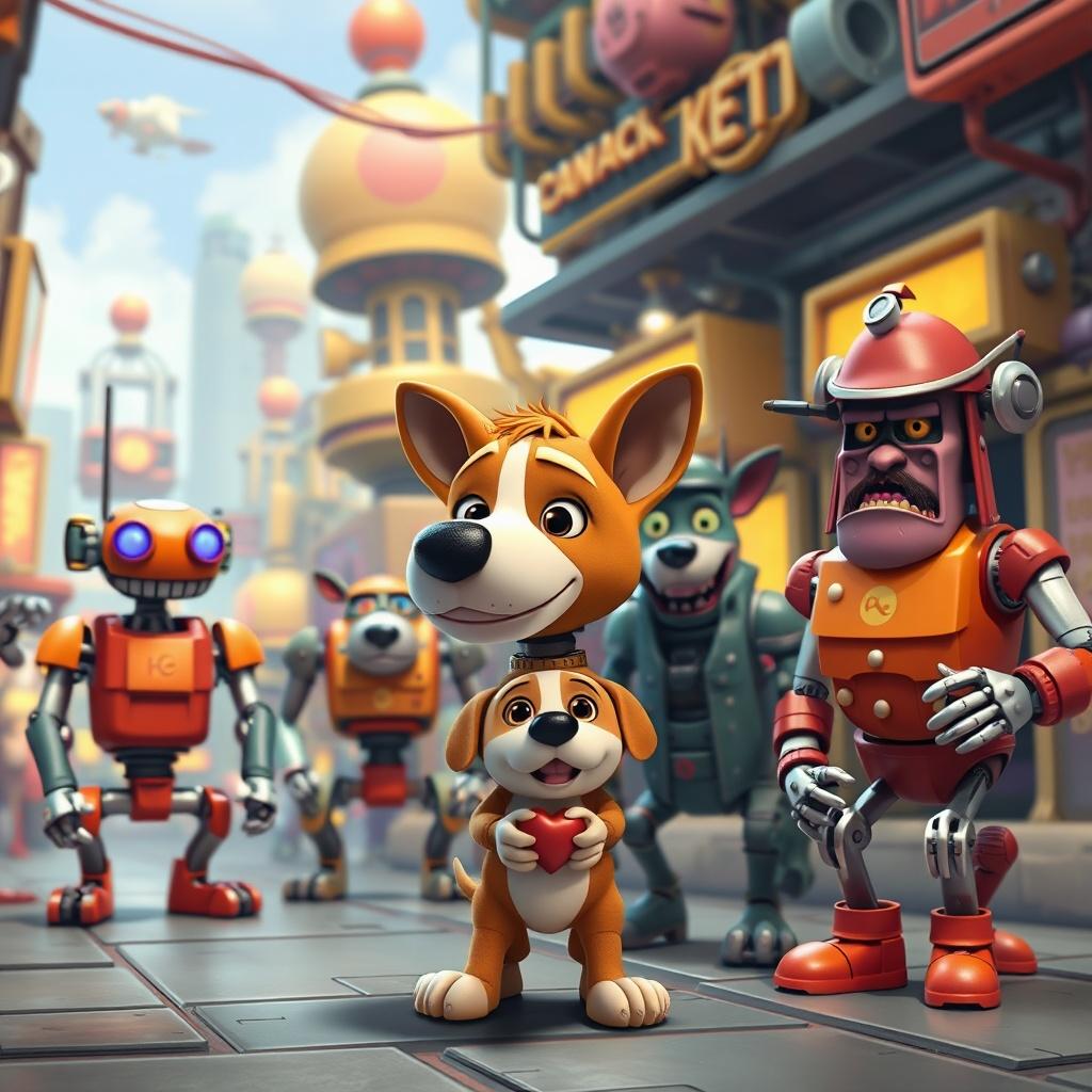 Robo-Paws and the Friendship Quest