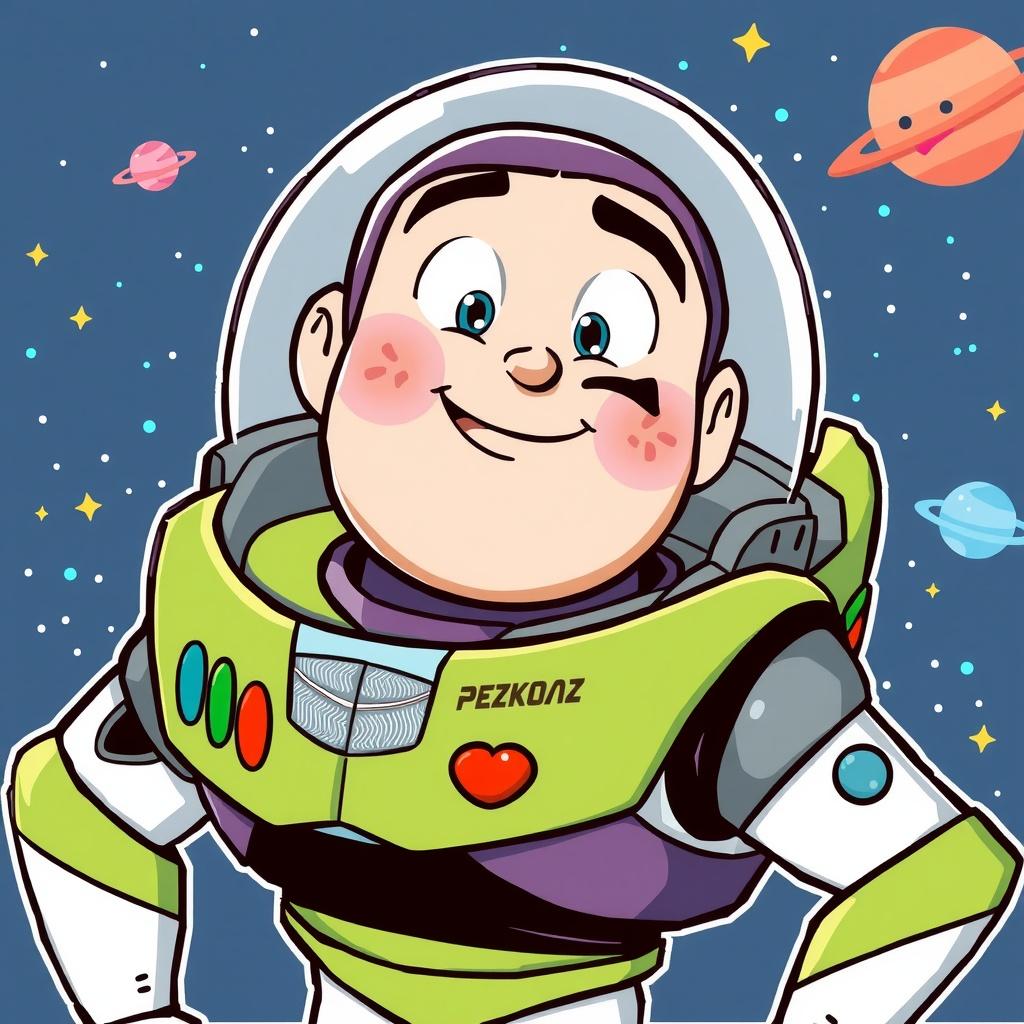 Blushing Buzz Lightyear