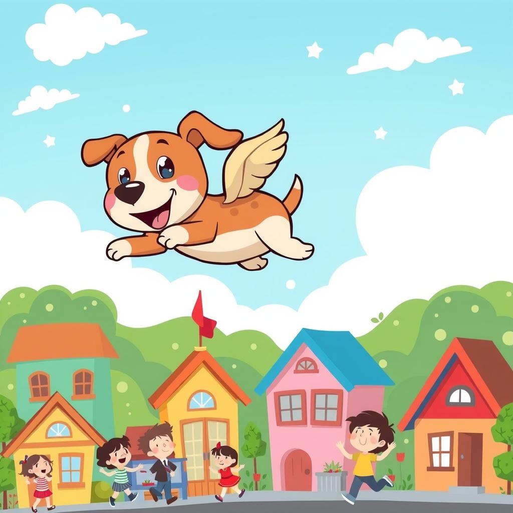 The Flying Dog of Harmony Lane