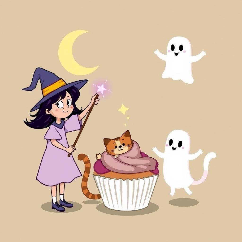 Luna’s First Spell!