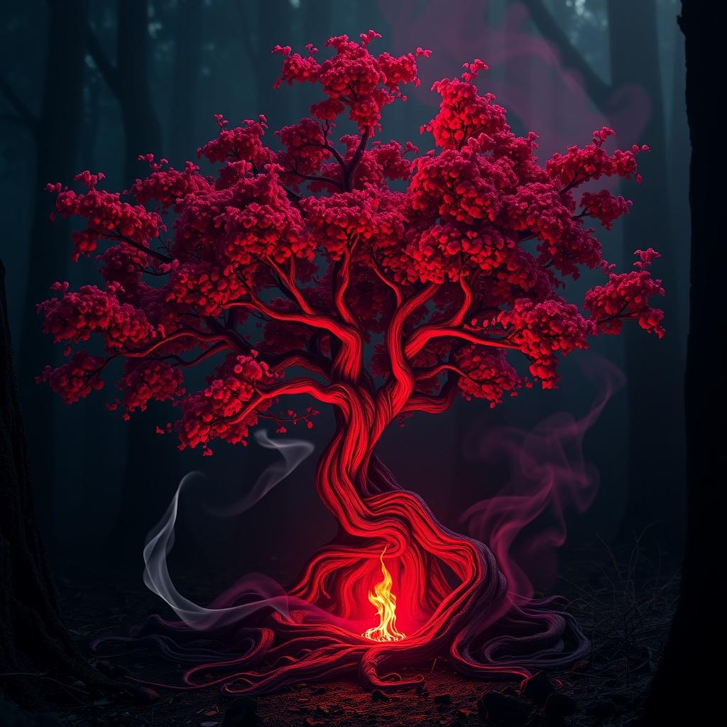 The Red Tree Pot