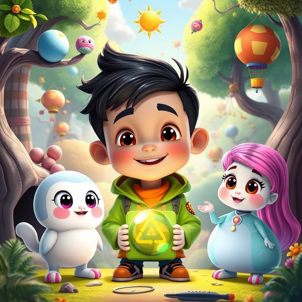 The Boy and the Living Storybook