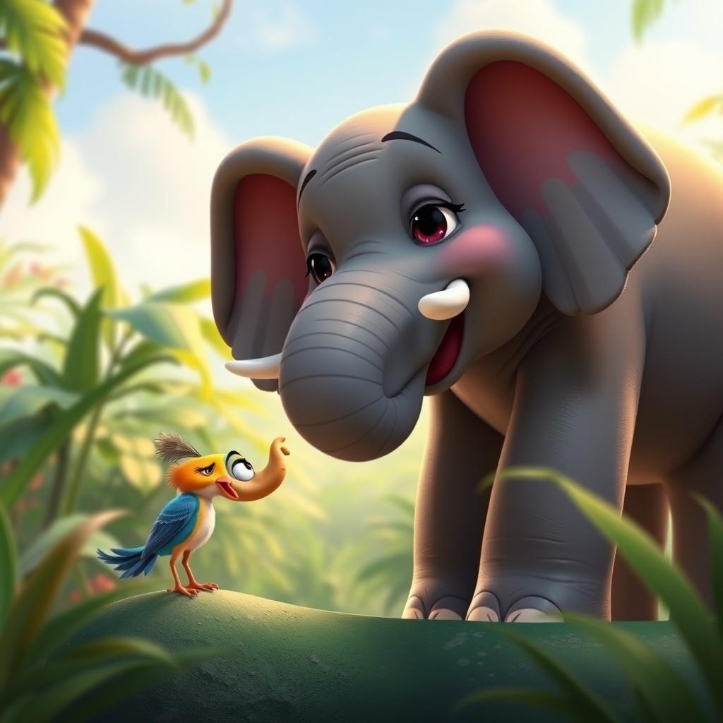 The Little Bird and the Elephant