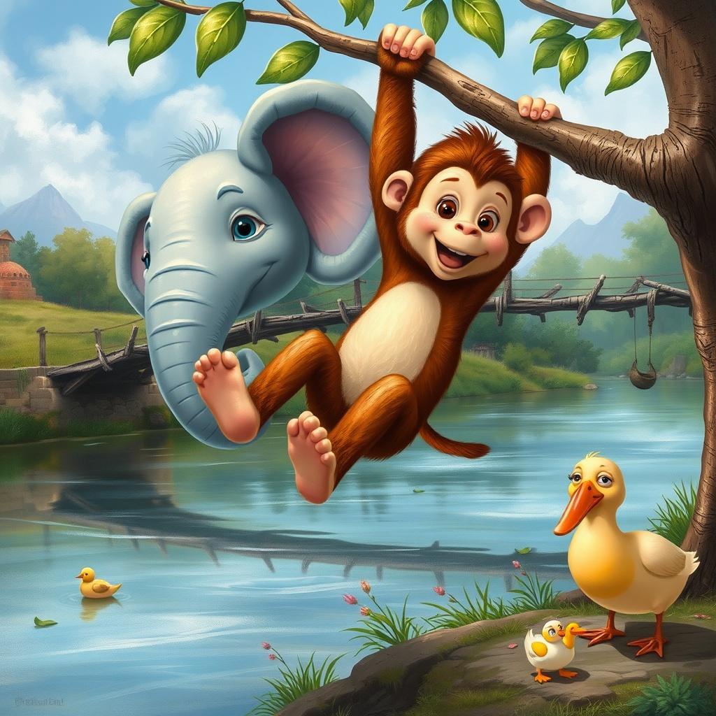 The Little Elephant's Journey