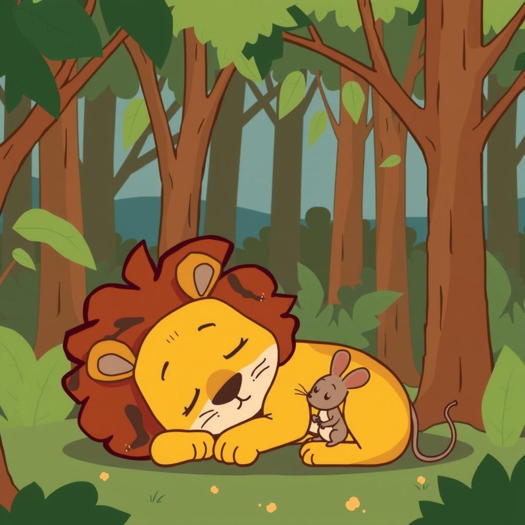 The Lion and the Mouse