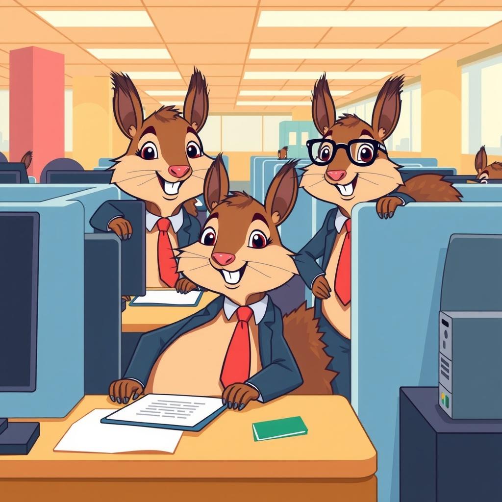 The Squirrel Scouts’ Office