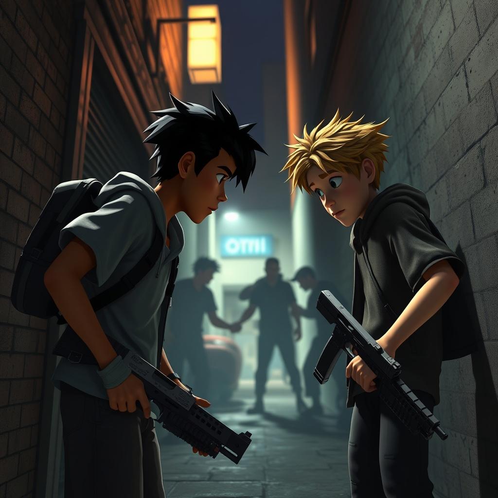 The Alley Showdown