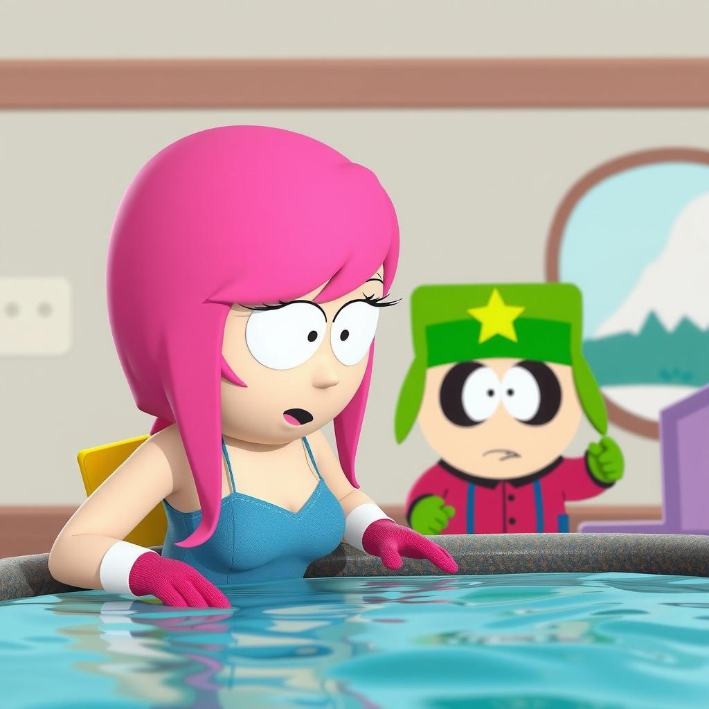 Gwenpool in South Park