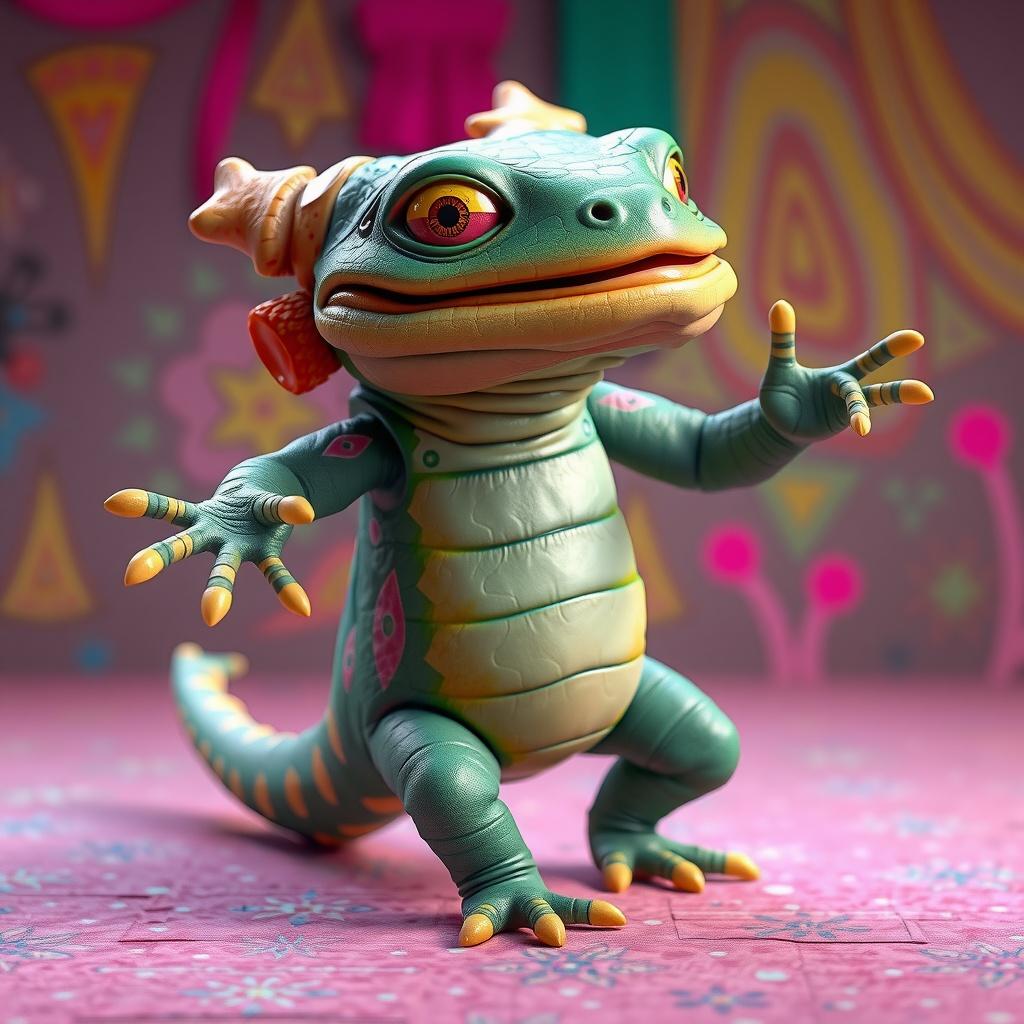 The Dancing Axolotl Adventure