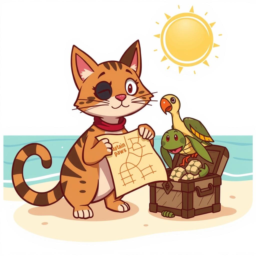The Pirate Adventure of Ryan the Cat