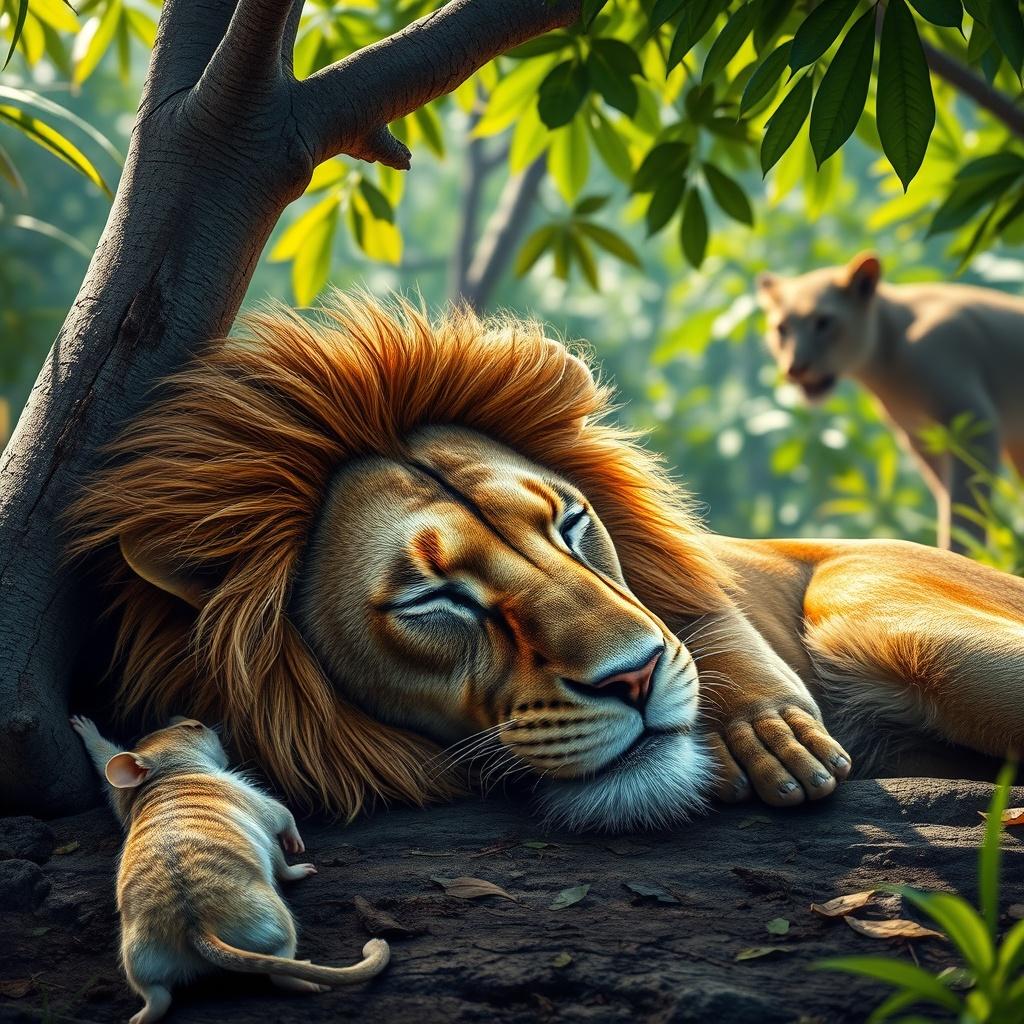 The Lion and the Mouse