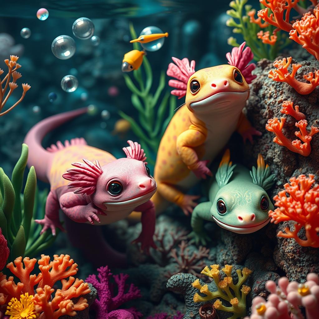 The Quest for the Rainbow Coral