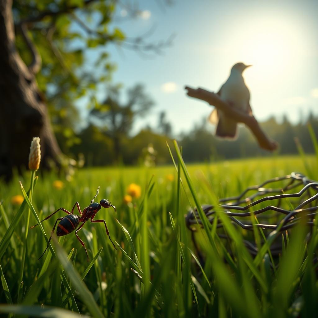 The Ant and the Dove