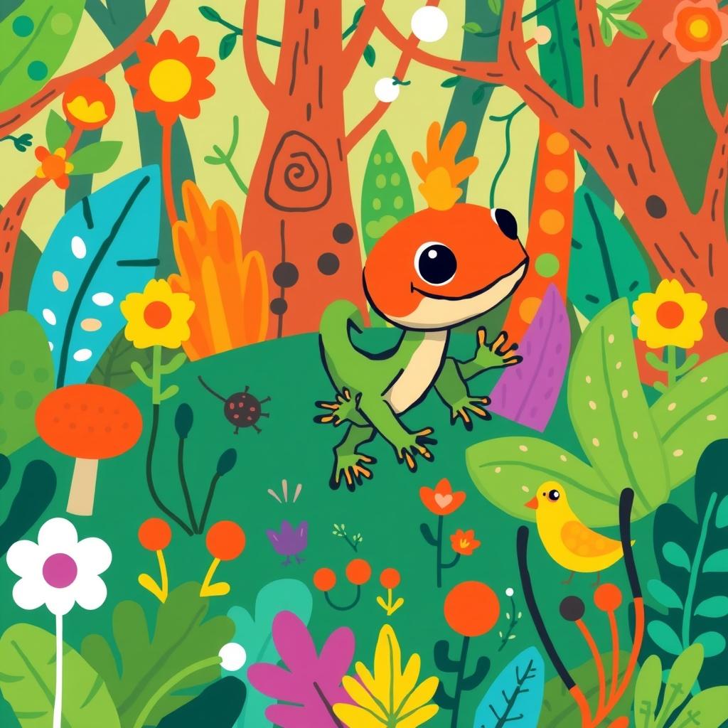 Sally's Adventure in the Pond
