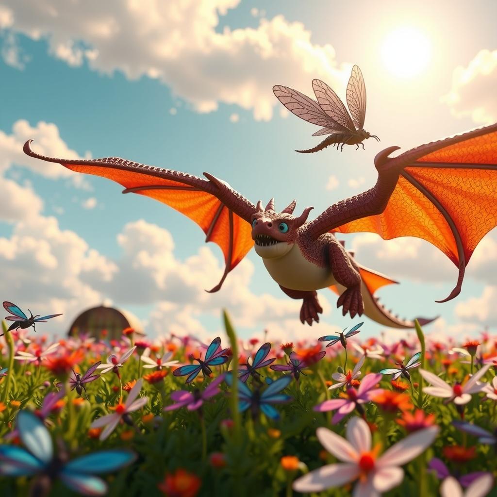 Dragon And The Day Of The Dragonflies