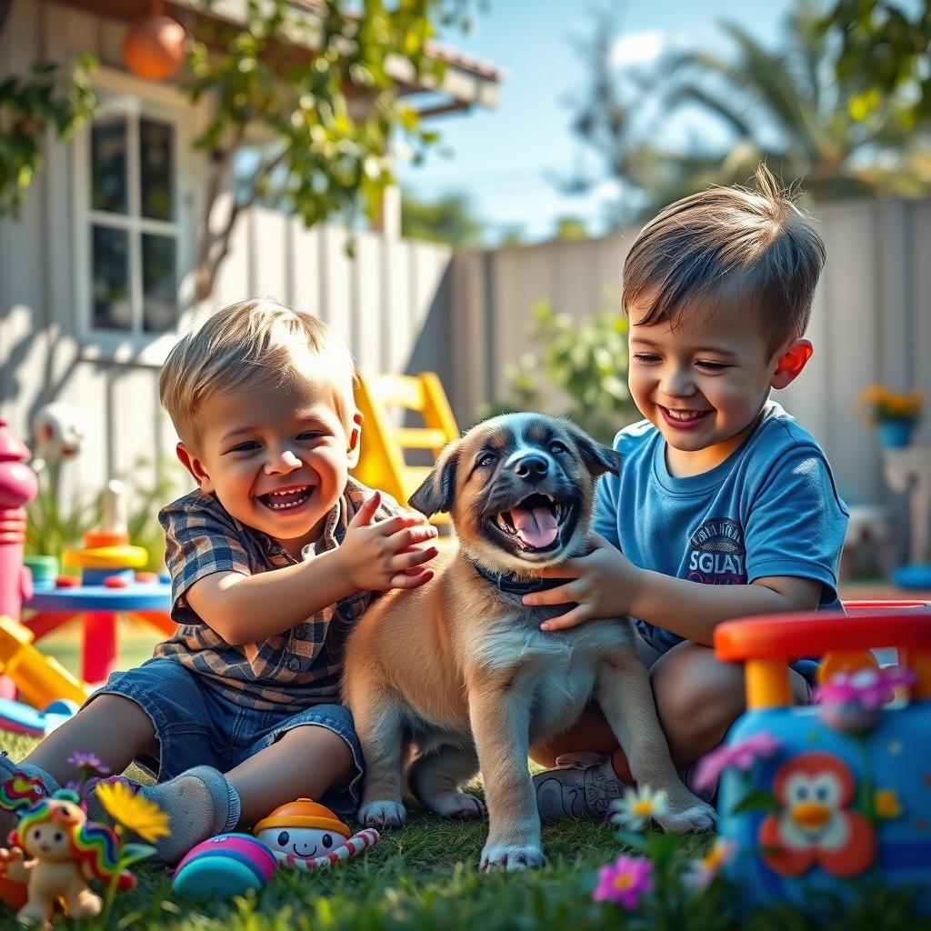 The Brothers and the Lost Puppy