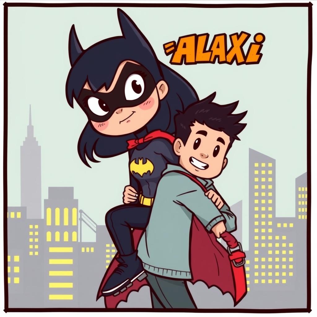 Batgirl's Adventure with Alex