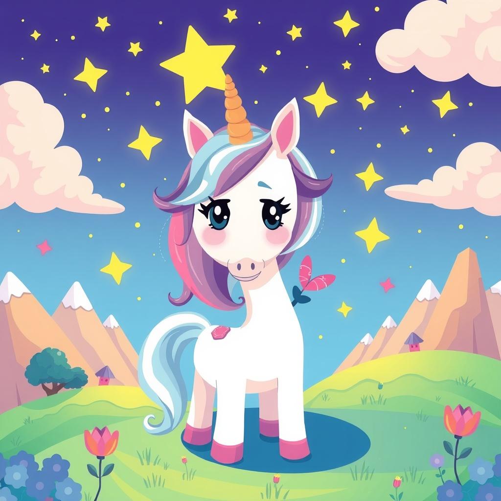 The Unicorn's Twinkling Dreams