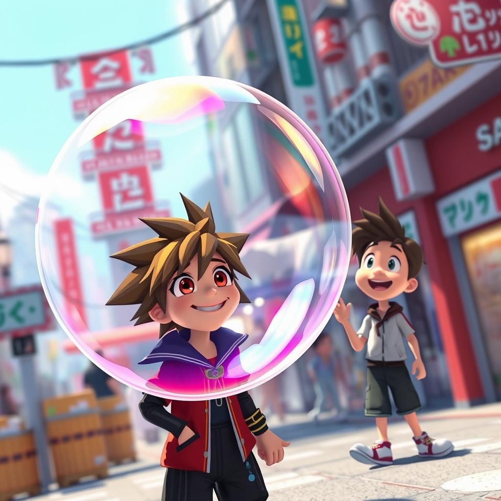 The Soap Bubble Adventure