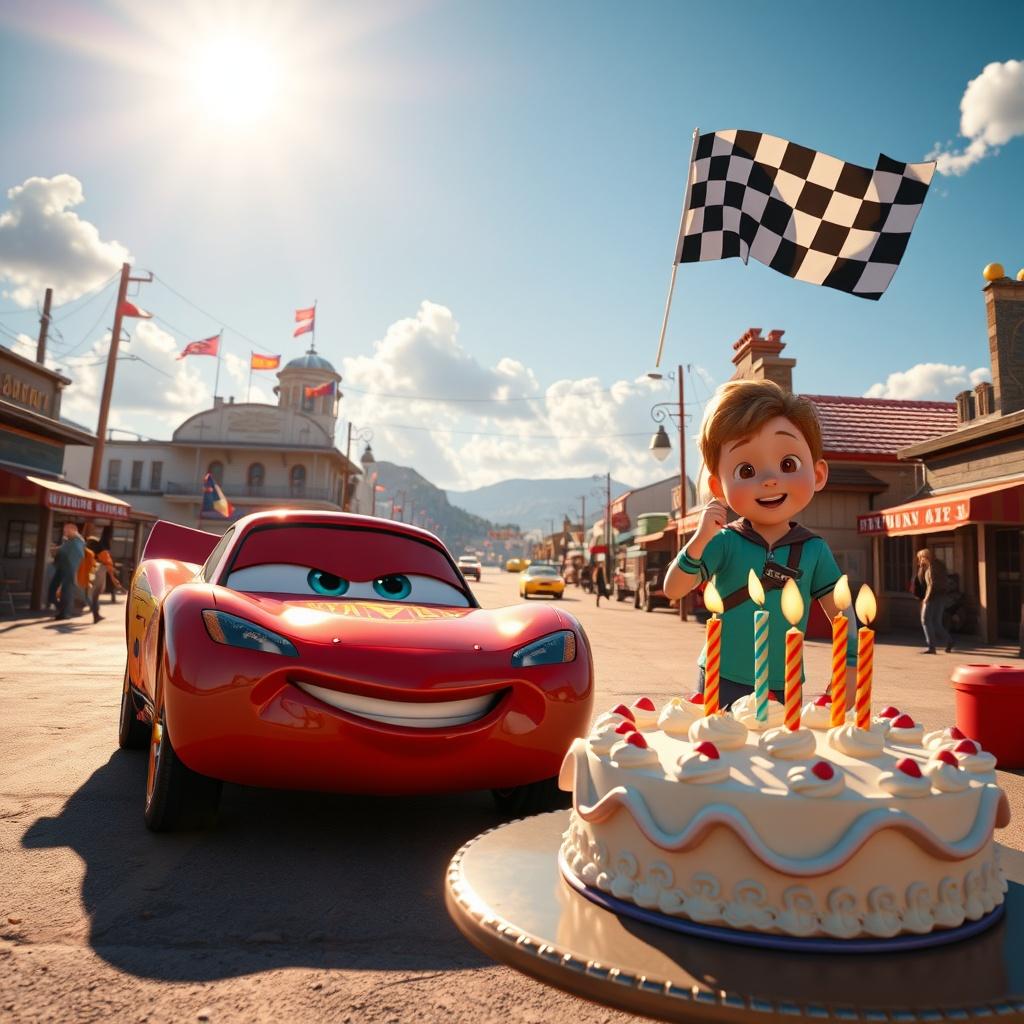 Lightning McQueen's Birthday Adventure