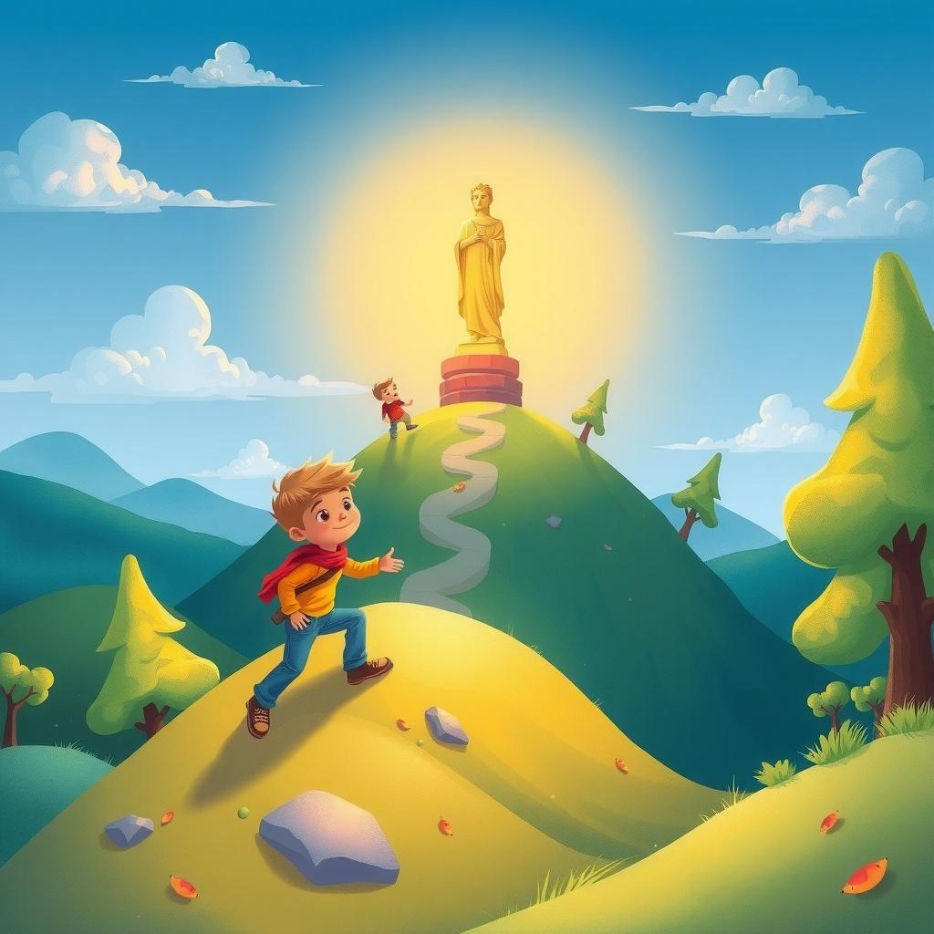 The Boy Who Climbed the Big Hill