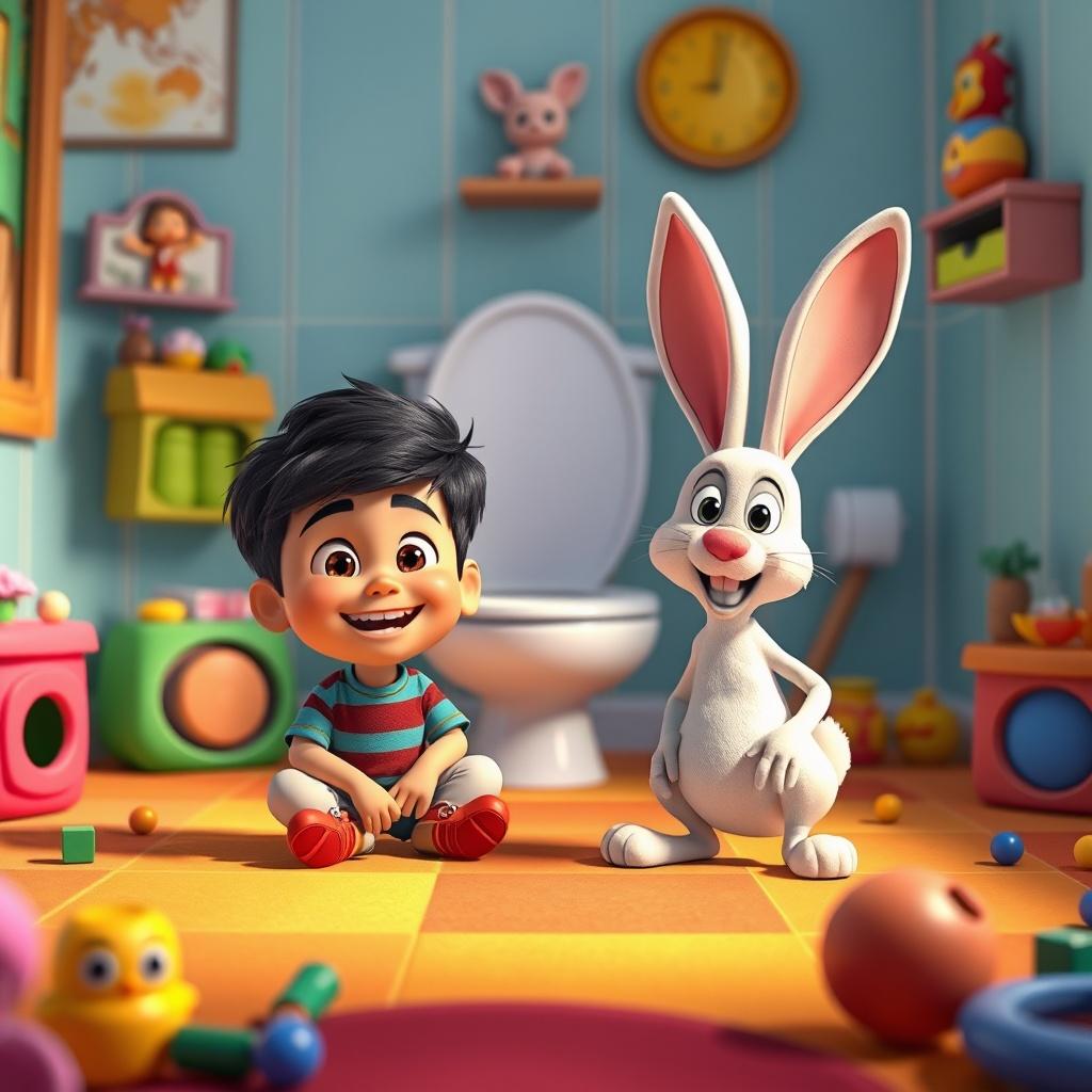 The Little Hero and the Toilet