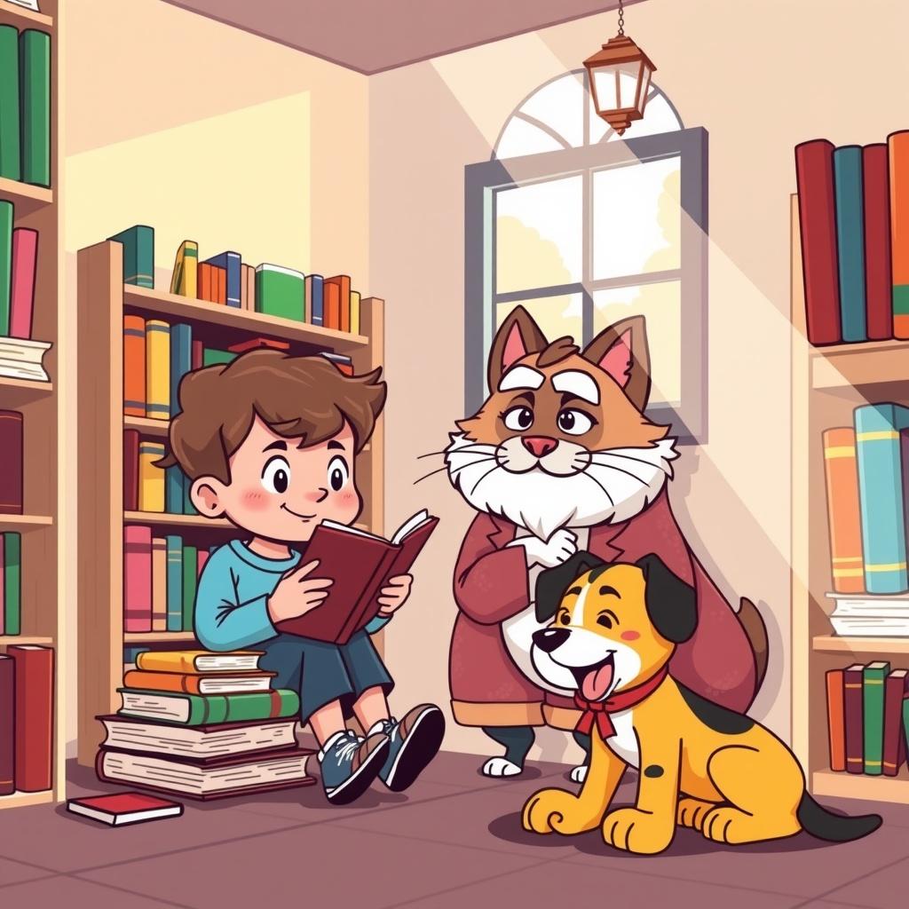 The Whiskered Library Adventures