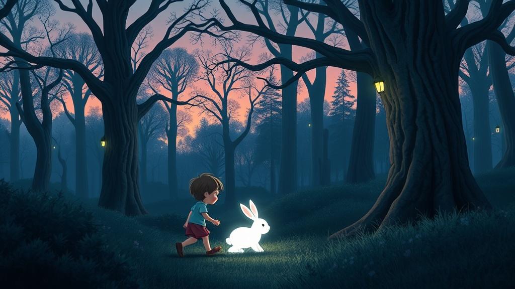 The Enchanted White Bunny