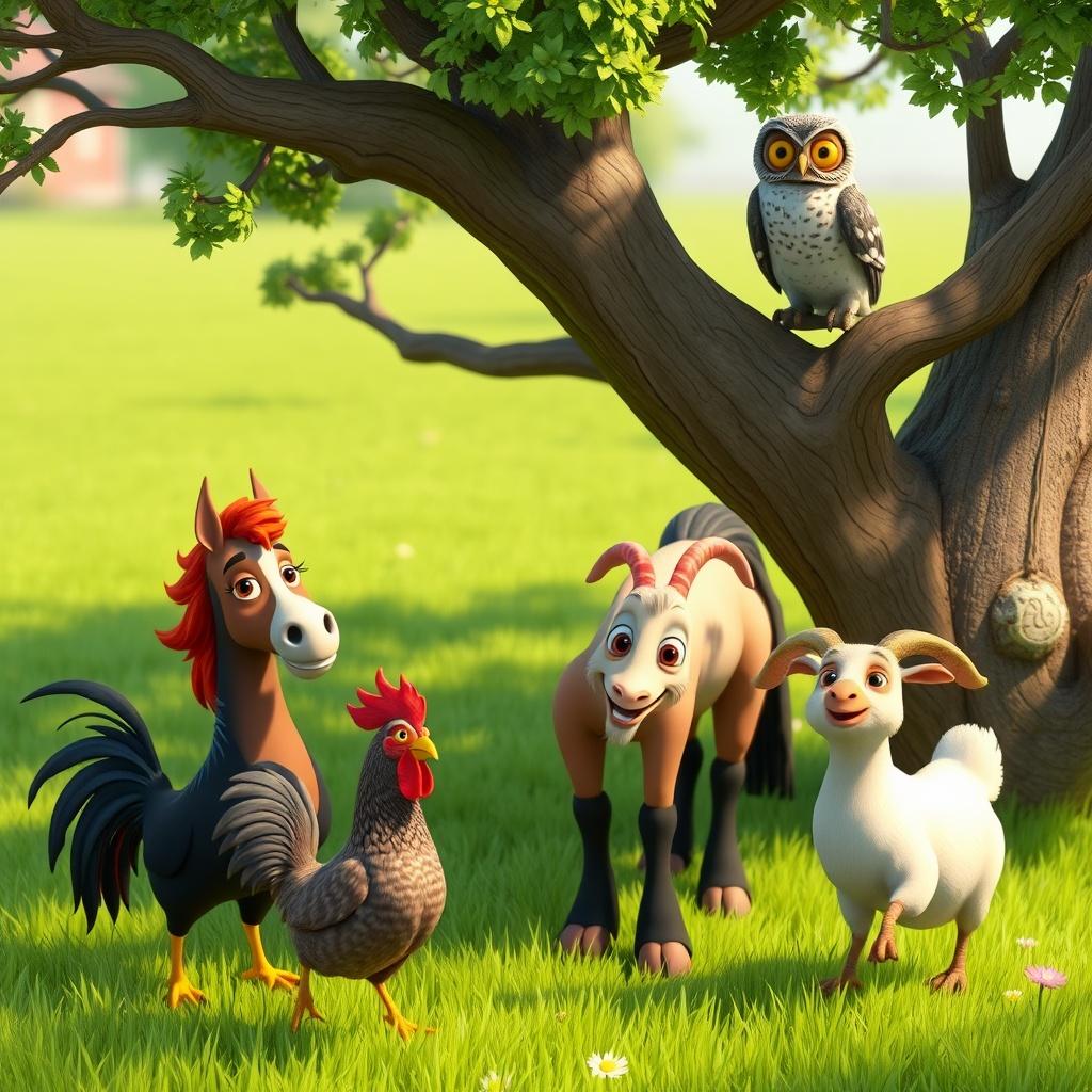 The Colorful Farm Adventure