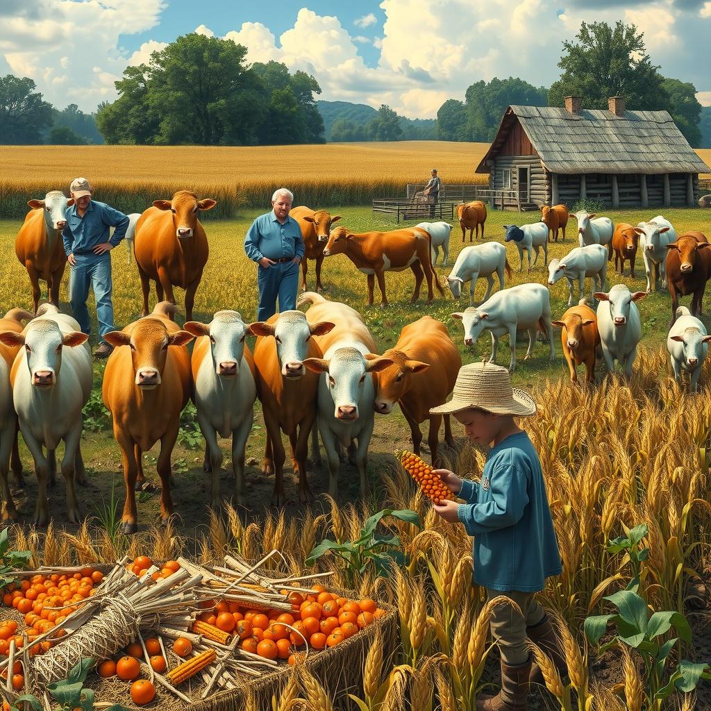 Counting on the Farm