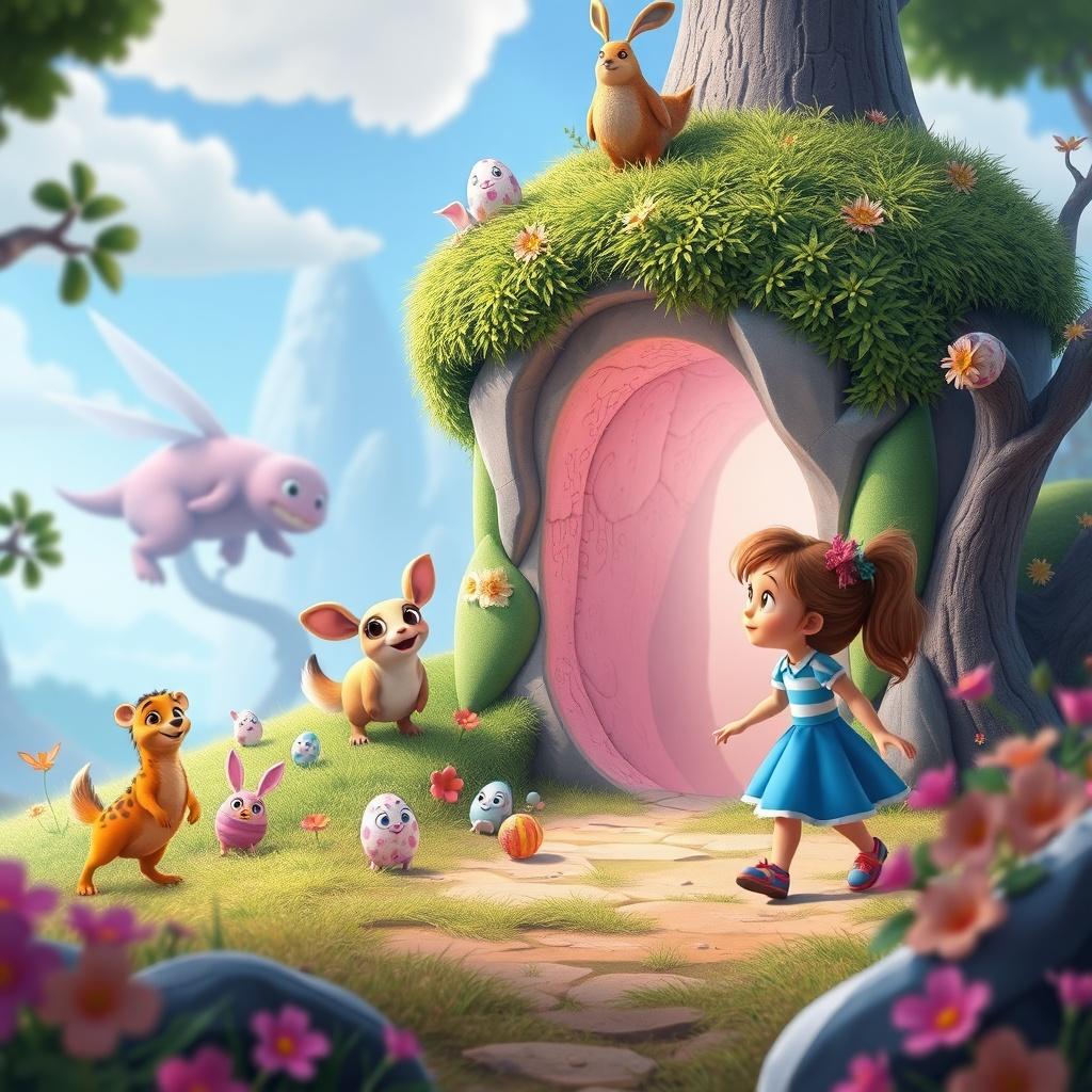 Izzy and the Easter Bunny's World