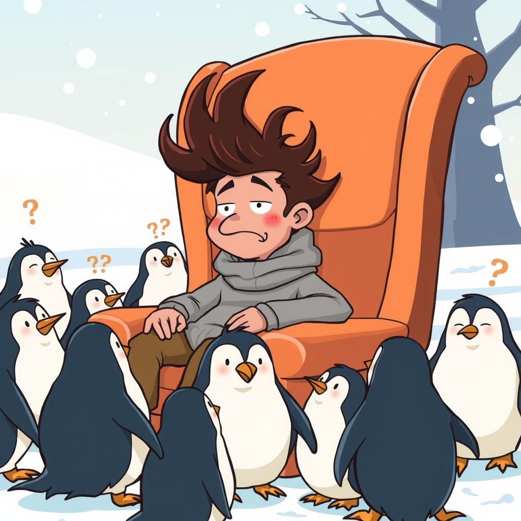 The Man with the Hair and the Penguin Affair