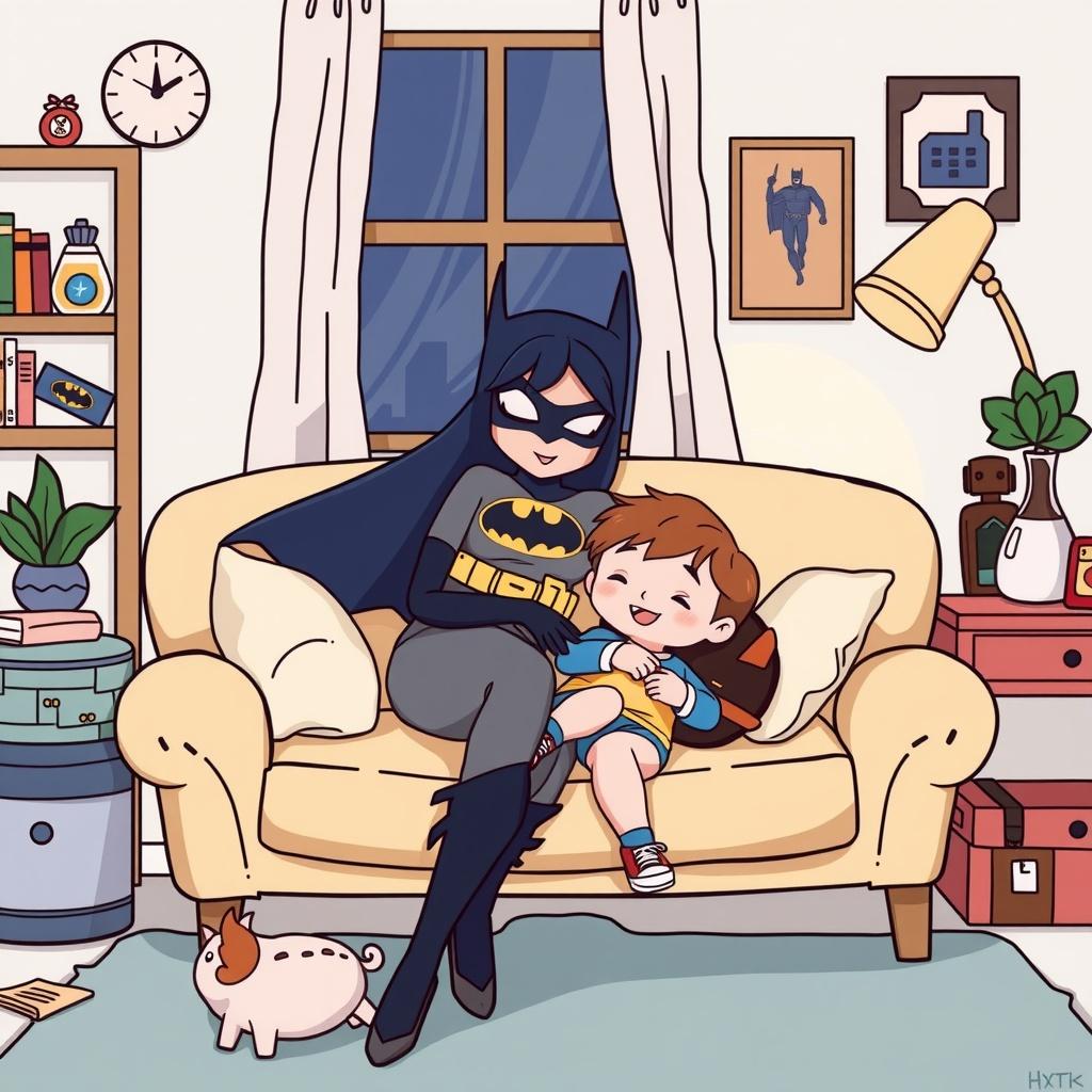 Batgirl's Watchful Night