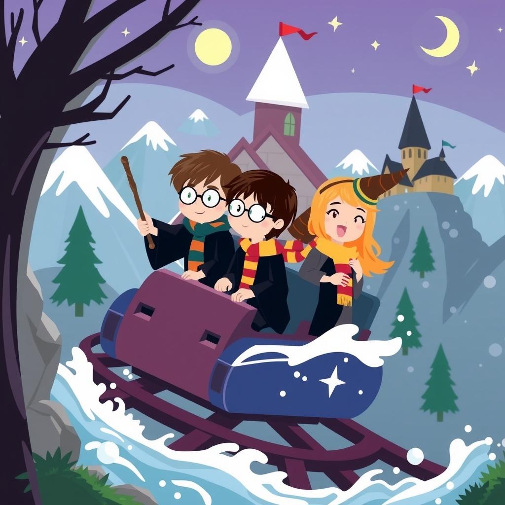 Harry Potter's Splash Mountain Adventure
