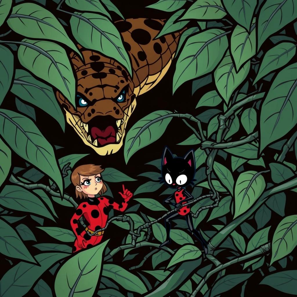 Kaa’s Stealthy Hunt in Paris