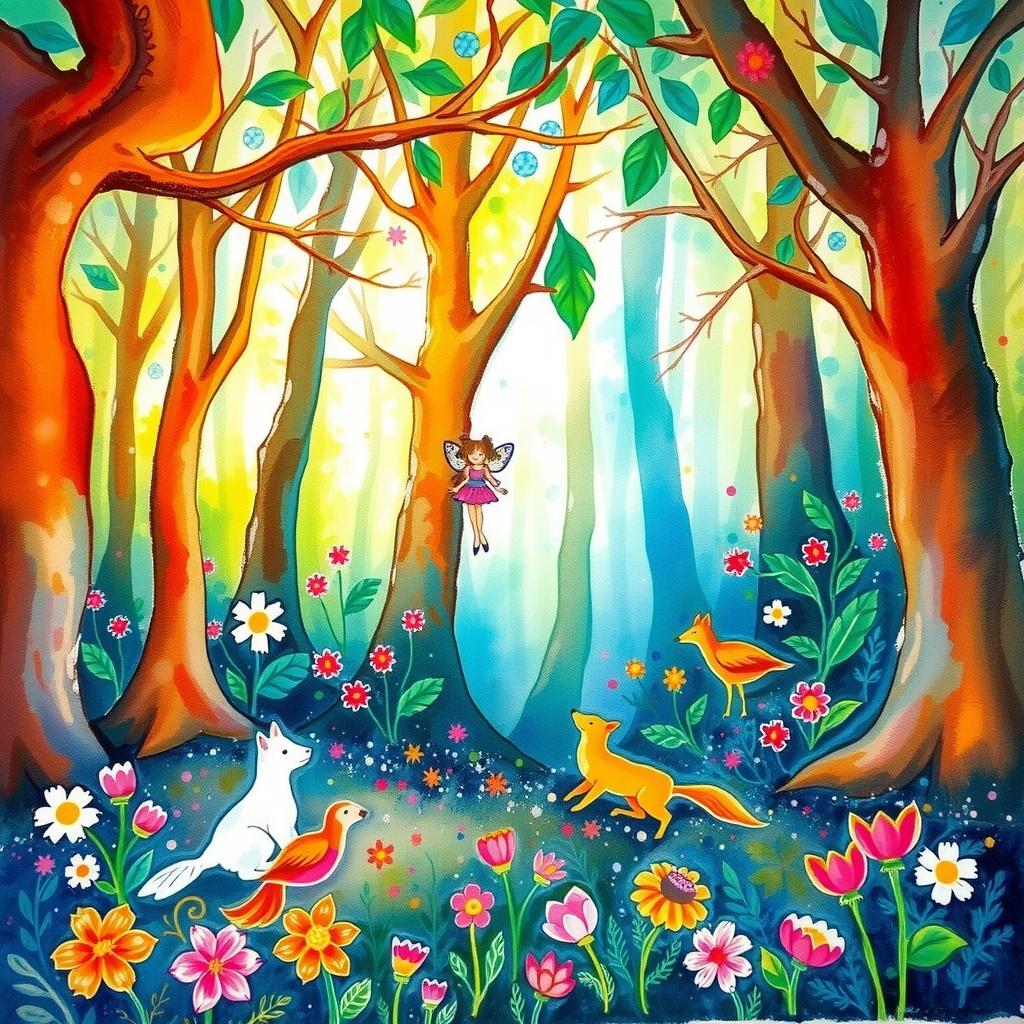 The Tiny Fairy's Nature Adventure