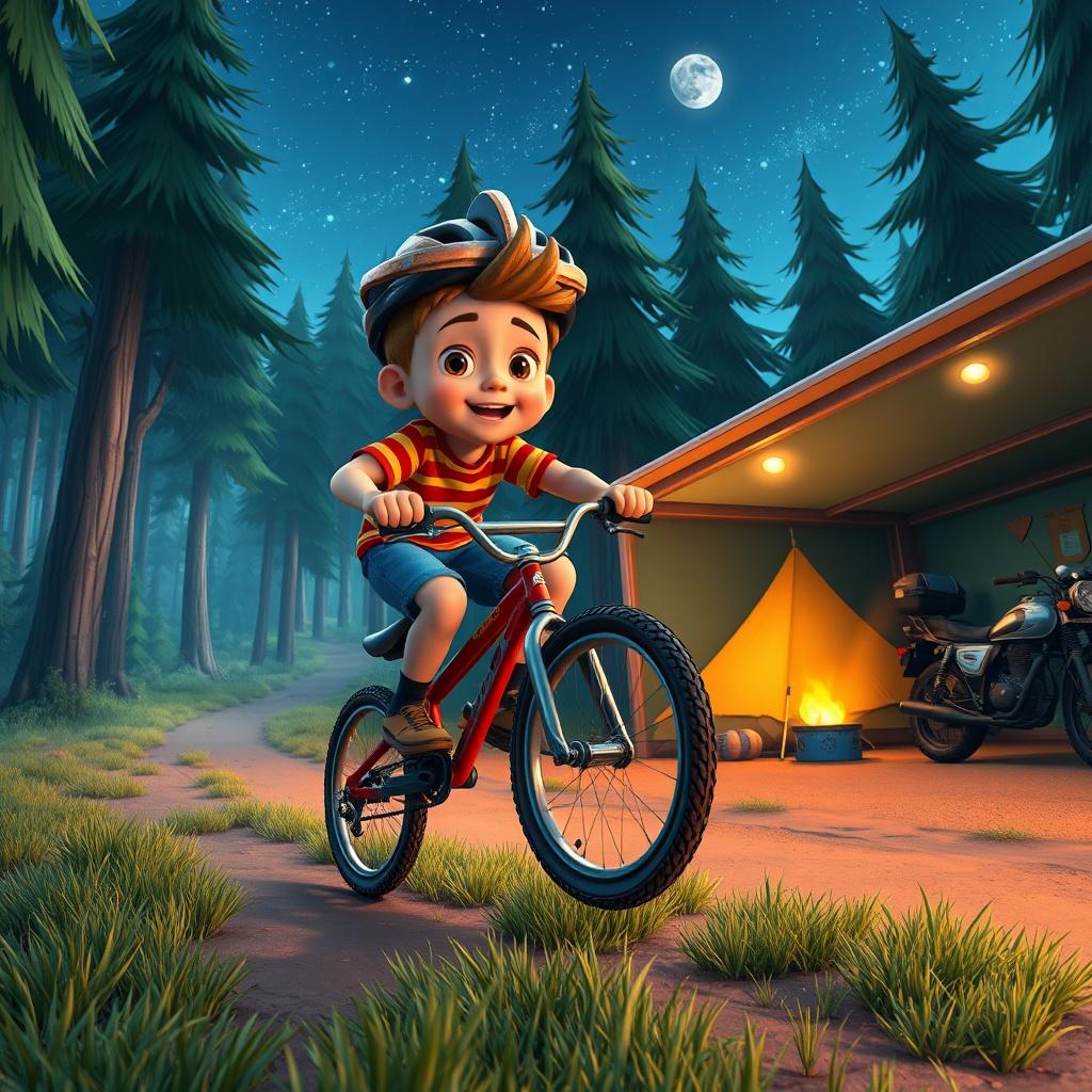 Rad Rhett's Adventure: The Forest BMX Challenge