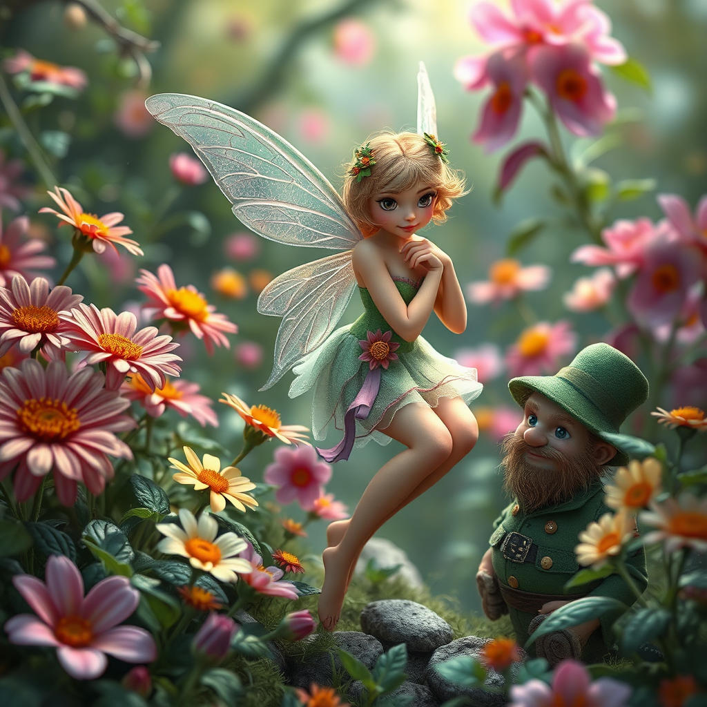 The Tale of Two Wings and the Magical Garden