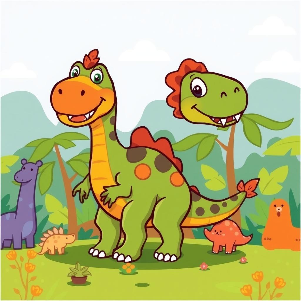 The Little Dinosaur's Adventure
