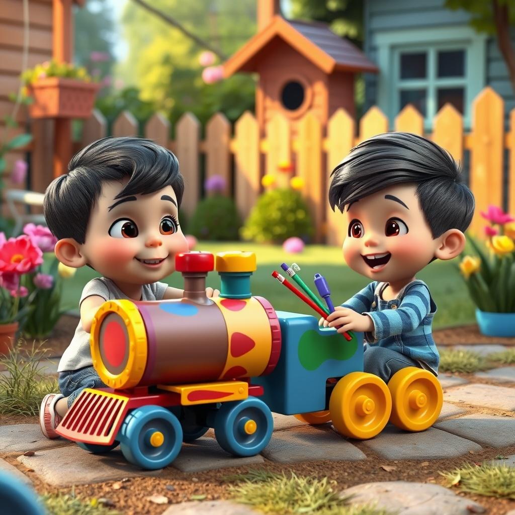 The Toy Train Adventure