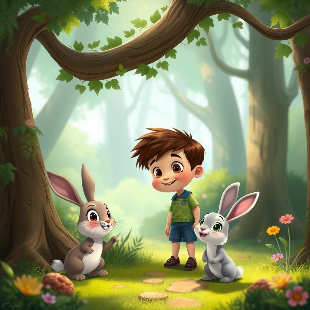 Leo and the Enchanted Rabbit
