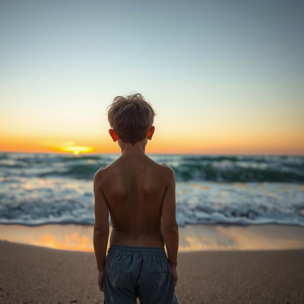 The Lonely Shirtless Kid